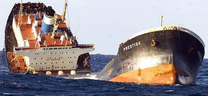 Prestige Oil Spill Devastating Disasters