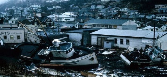 Price William Sound Earthquake - Alaska - March 27, 1964 ...