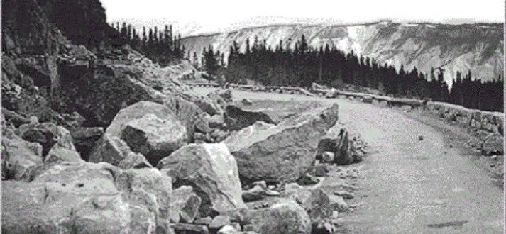 West Yellowstone Earthquake – Montana – August 18, 1959 – Devastating ...