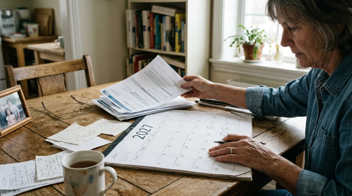 Editorial photograph illustrating: Timeline